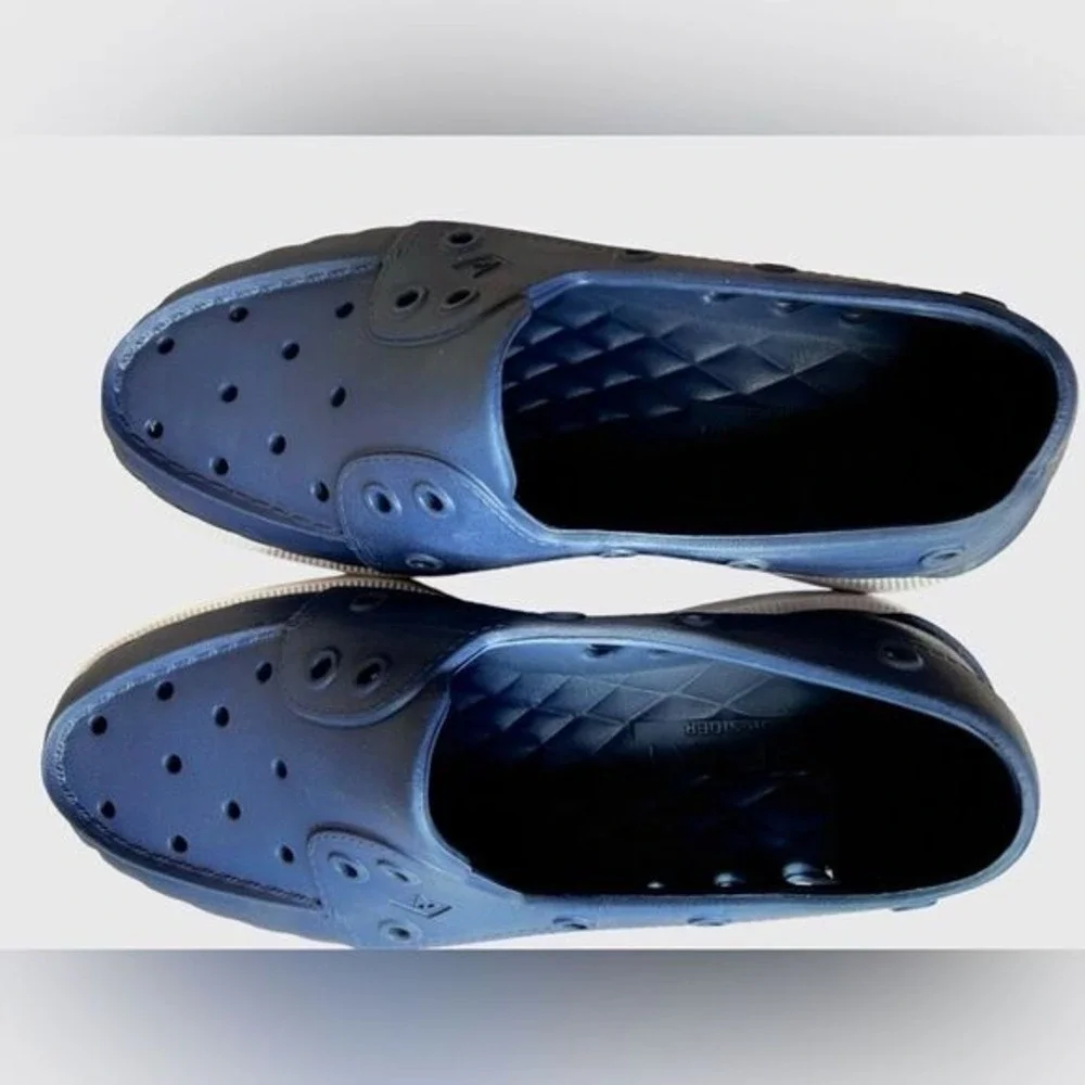 Sperry Top-Sider Molded Blue Navy‎ Float Boat Water Shoes Slip Ons Unisex M5 W7